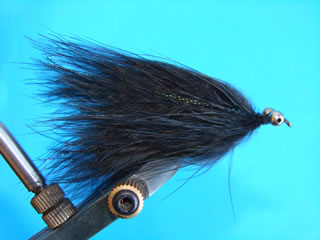 Black Marabou Leech (4)